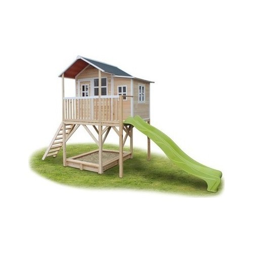 EXIT Loft 750 wooden playhouse - natural