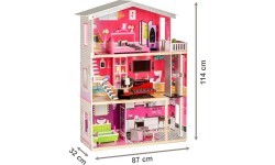 Lėlių namelis Ecotoys Malibu Residence