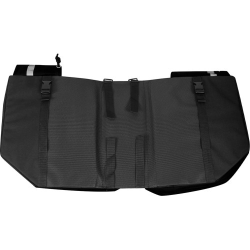 FORCE Adventure rear rack bicycle bags, 35L (black)