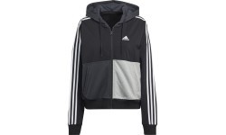 Adidas Džemperis Moterims W Cb B Fz Hodie Grey Black HC8833