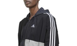Adidas Džemperis Moterims W Cb B Fz Hodie Grey Black HC8833