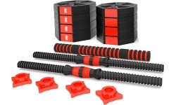 SGC20 kompozitinis štangos ir hantelių rinkinys HMS - 15 kg