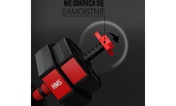 SGC20 kompozitinis štangos ir hantelių rinkinys HMS - 15 kg