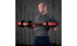 SGC20  BARBELL AND DUMBBELLS COMPOSITE HMS - 15 kg