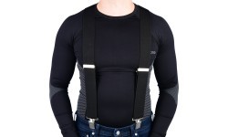 Suspenders Oxford Riggers - Braces, Black
