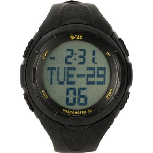 M-Tac tactical watch with pedometer black