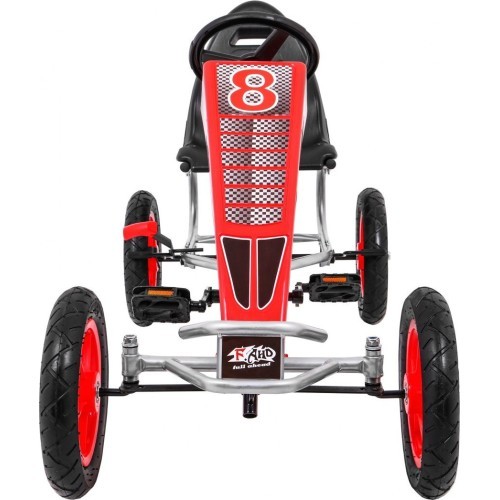 Minamas kartingas Full Ahead AIR raudonas