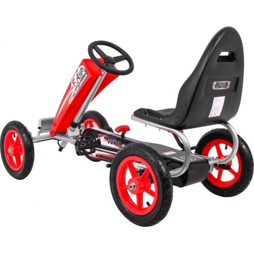 Minamas kartingas Full Ahead AIR raudonas
