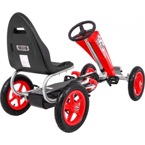 Minamas kartingas Full Ahead AIR raudonas