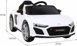 Vehicle Audi R8 LIFT White