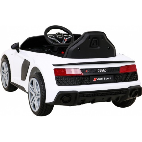 Elektromobilis Audi R8 LIFT, baltas