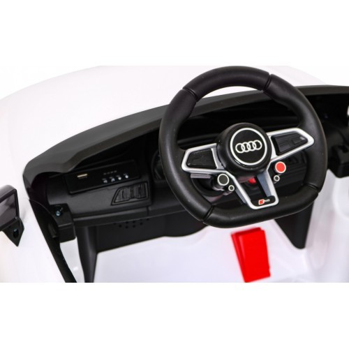 Elektromobilis Audi R8 LIFT, baltas