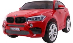 Elektromobilis BMW X6M XXL, dažytas raudonas