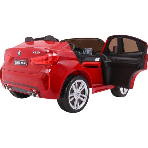 Elektromobilis BMW X6M XXL, dažytas raudonas