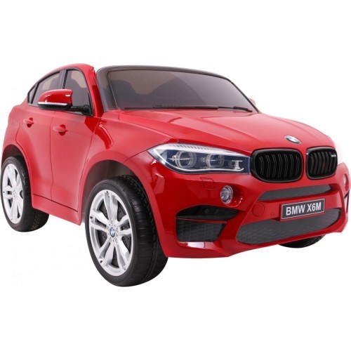 Elektromobilis BMW X6M XXL, dažytas raudonas