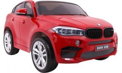 Elektromobilis BMW X6M XXL, dažytas raudonas