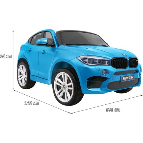 Электромобиль BMW X6M XXL, синий
