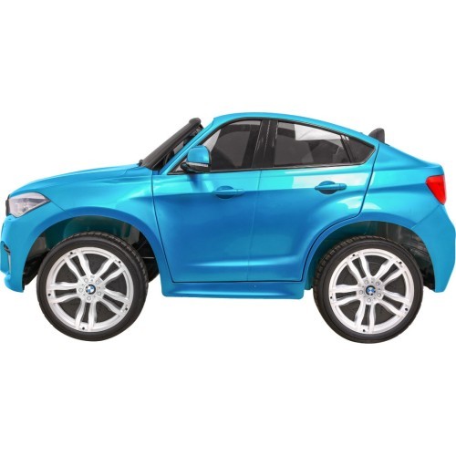 Elektromobilis BMW X6M XXL, mėlynas