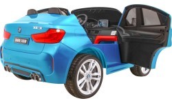 Elektromobilis BMW X6M XXL, mėlynas