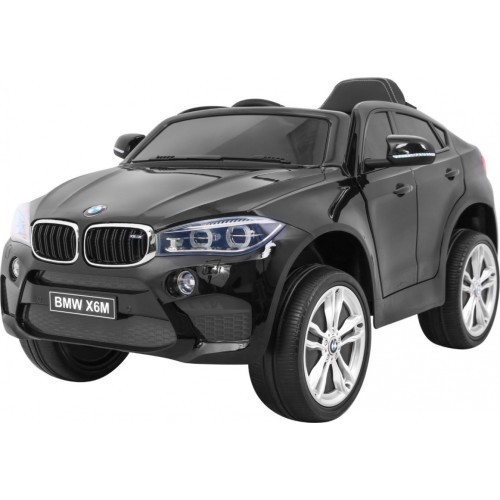Elektromobilis BMW X6M, lakuotas juodas