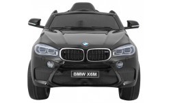 Elektromobilis BMW X6M, lakuotas juodas