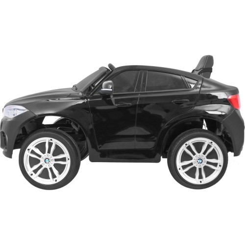 Электромобиль BMW X6M, лакированный чёрный