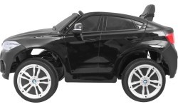 Elektromobilis BMW X6M, lakuotas juodas