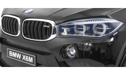 Электромобиль BMW X6M, лакированный чёрный