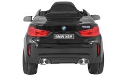Elektromobilis BMW X6M, lakuotas juodas