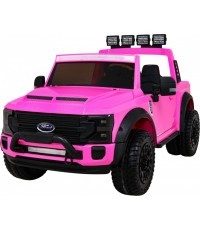 Elektromobilis vaikams Ford Super Duty, rožinis