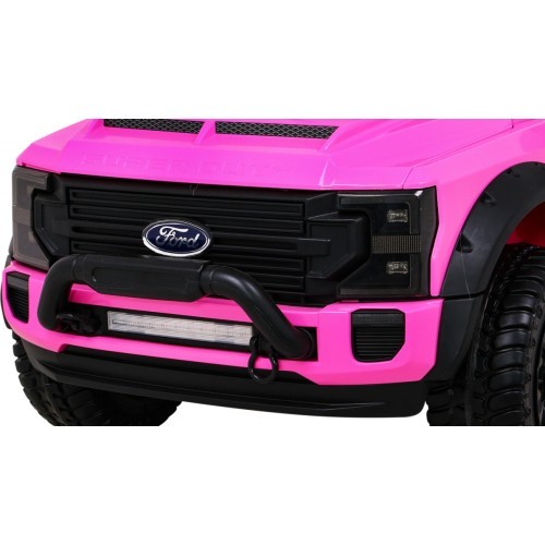 Elektromobilis vaikams Ford Super Duty, rožinis