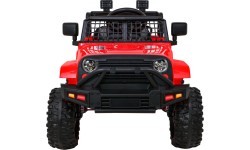 Elektromobilis Jeep Dark Night, raudonas