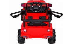 Elektromobilis Jeep Dark Night, raudonas