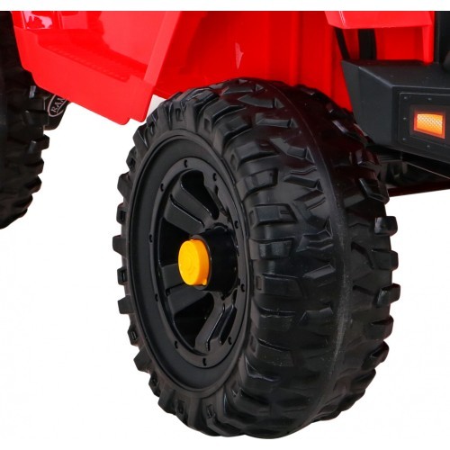 Elektromobilis Jeep Dark Night, raudonas
