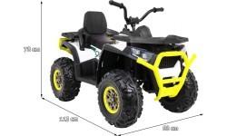 Квадроцикл ATV Desert, белый