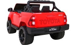 Детский электромобиль Toyota Hilux красный