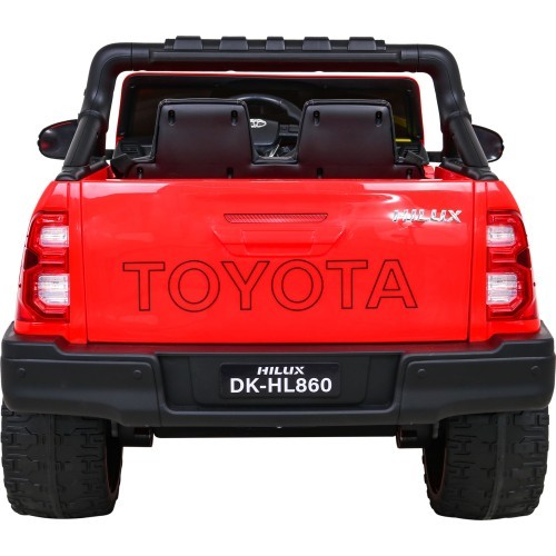 Детский электромобиль Toyota Hilux красный
