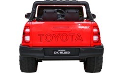 Toyota Hilux elektromobilis vaikams, raudonas