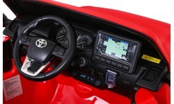 Детский электромобиль Toyota Hilux красный