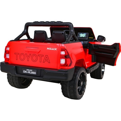 Toyota Hilux vehicle Red