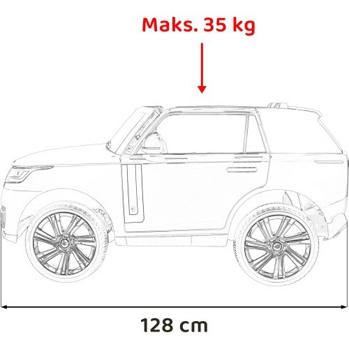 Range Rover SUV Lift Red