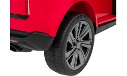 Elektromobilis Range Rover SUV Lift, raudonas