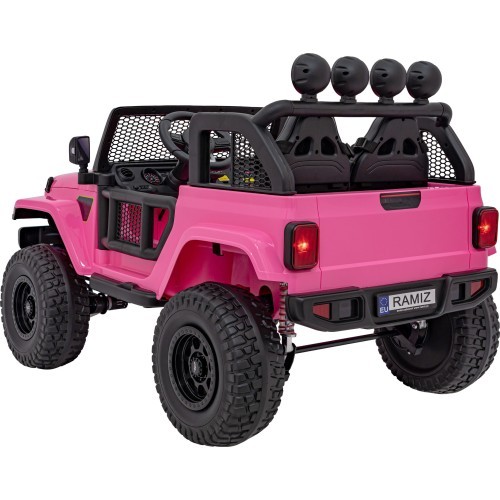 Elektromobilis OFF-ROAD 3.0, rožinis