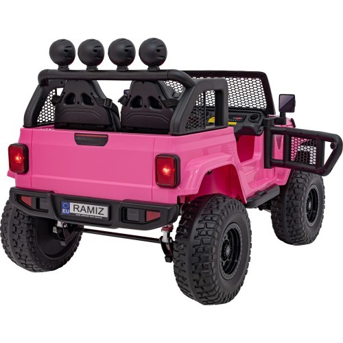 Elektromobilis OFF-ROAD 3.0, rožinis