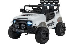 Elektromobilis Off-Road CLIMBER, baltas