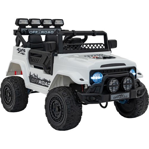 Elektromobilis Off-Road CLIMBER, baltas