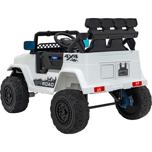 Elektromobilis Off-Road CLIMBER, baltas