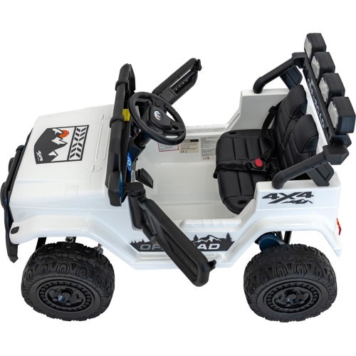 Off-Road CLIMBER vehicle White