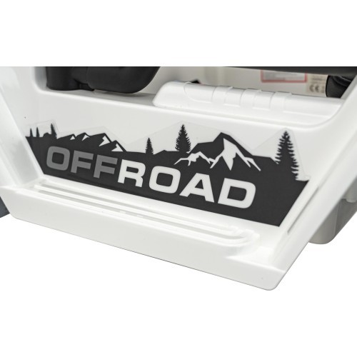 Elektromobilis Off-Road CLIMBER, baltas