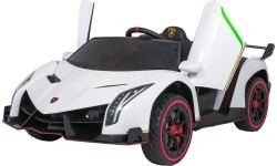 Elektromobilis Lamborghini Veneno, baltas